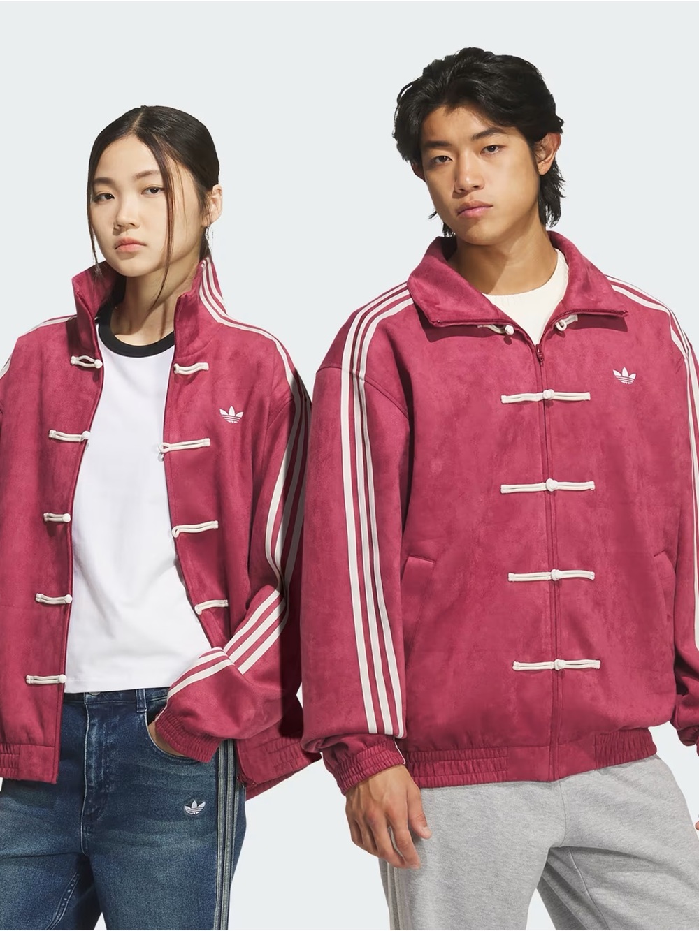 Adidas original Chinese New Year jacket Collegiate Burgundy red Adidas New Year